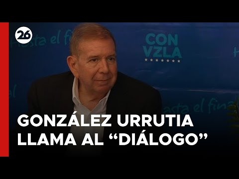 ESPAÑA | González Urrutia llama al diálogo y asegura que partió para cambiar las cosas