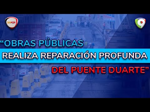 Obras Públicas realiza una reparación profunda del Puente Duarte | Hoy Mismo