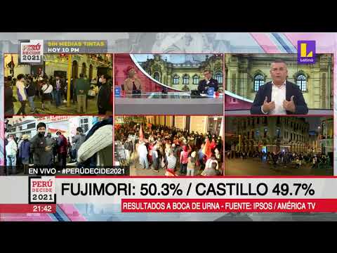 ? #PerúDecide2021 |  Daniel Urresti se pronunció tras los primeros resultados a boca de urna