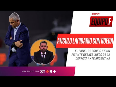 HOY DEBE TERMINAR EL PROYECTO DE REINALDO RUEDA: Daniel Angulo LAPIDARIO con el entrenador