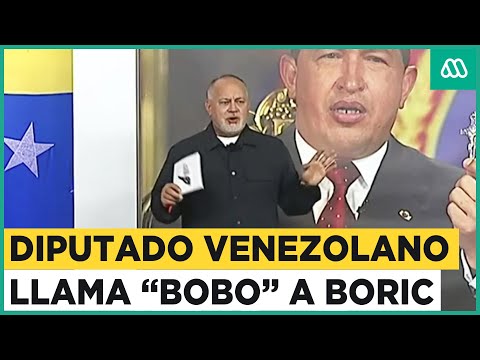 Diputado chavista llama bobo a Boric tras críticas a Venezuela