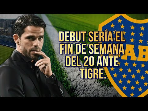 FERNANDO GAGO, DT DE BOCA: Los próximos días hasta LA PRESENTACIÓN OFICIAL, que sería el 9/10