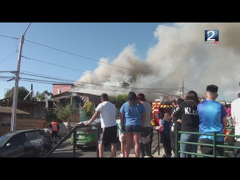 19 DIC 2023 Cuatro familias damnificadas dejó incendio en la población 30 de marzo