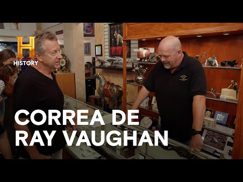 CORREA DE GUITARRA DE STEVIE RAY VAUGHAN  - EL PRECIO DE LA HISTORIA