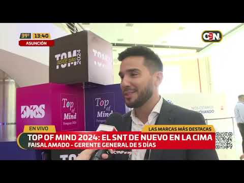 Premios Top Of Mind 2024