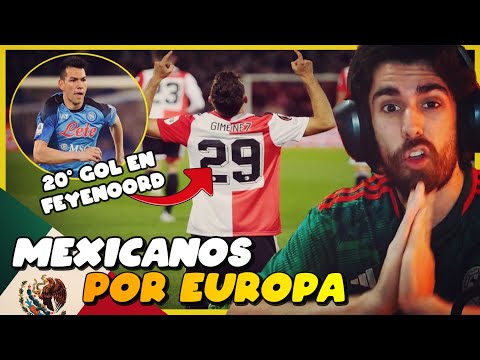 ¡SANTI SIGUE MARCANDO, PARTIDAZOS de MONTES, LOZANO y JOHAN!  MEXICANOS por EUROPA 2023