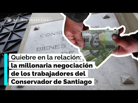 Quiebre en la relación: la millonaria negociación de los trabajadores del Conservador de Santiago