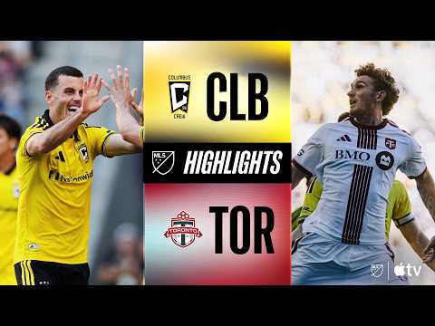 [MLS] 콜럼버스 크루 vs 토론토 FC 하이라이트 | 6골의 열풍!