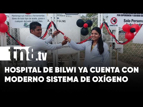 Inauguran moderno sistema de oxígeno en el Hospital Regional en Bilwi - Nicaragua