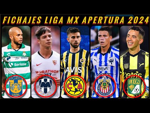 FICHAJES ACTUALIZADOS Liga MX 2024 MORENO a CHIVAS | ROSSI al AMÉRICA | LEÓN busca a LEO FERNÁNDEZ