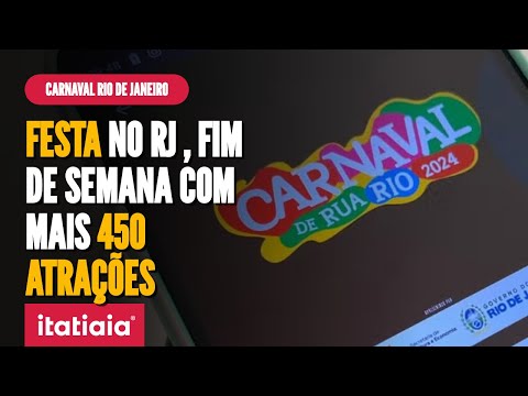 CARNAVAL DE RUA NO RIO DE JANEIRO - RECORDE DE ATRAÇÕES