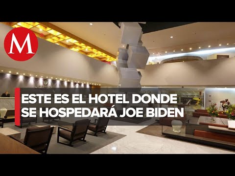 Blindan hotel donde se hospedará Biden tras su llegada a CdMx