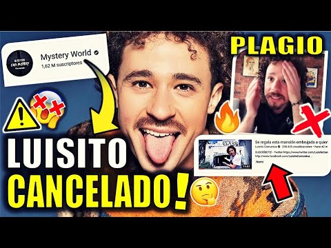 Luisito Comunica CANCELADO por PLAGIO a Mystery World | Explicación | Copia a Pongamoslo a Prueba