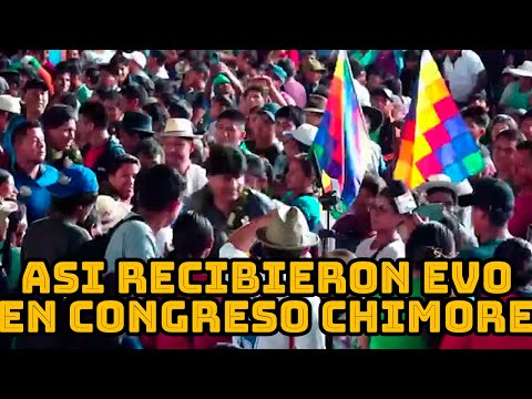 EVO MORALES COMPARTIO DESAYUNOS ANTES DEL CONGRESO DE MUJERES DE CHIMORE..