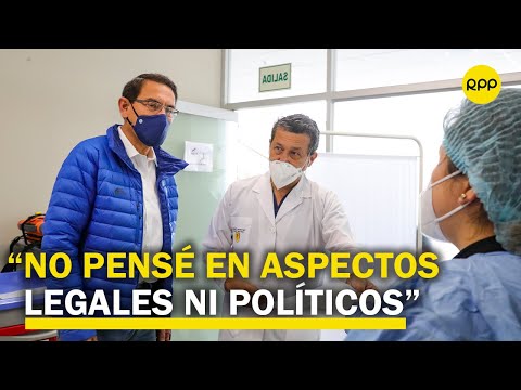 Germán Málaga confirma que Martín Vizcarra le pidió ser vacunado con la fórmula activa de Sinopharm