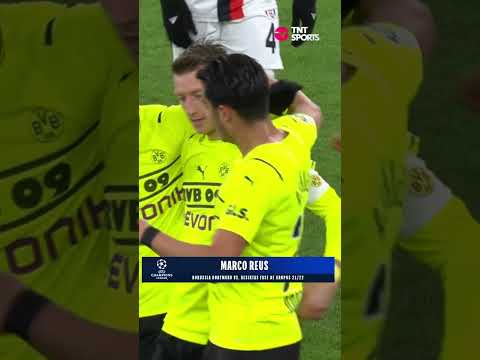 ¡QUÉ GOLAZO DE REUS, CON EL BORUSSIA DORTMUND, EN LA CHAMPIONS LEAGUE 2021/22! #Shorts