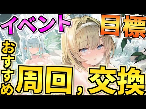 【イベント目標】おすすめの周回やショップでの交換優先順を紹介します！【アズレン】