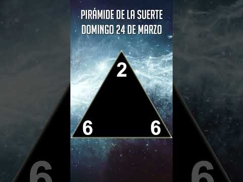 Pirámide de la Suerte para hoy Domingo 24 de Marzo de 2024 - Lotería de Panamá