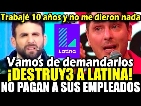 Rodrigo Gonzalez Destruy3 a Latina con demanda laboral y apoya a Cristian Rivero con su demanda