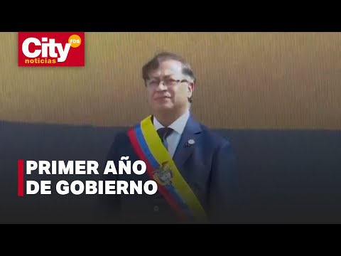 Se cumple el primer año de Gustavo Petro en la presidencia de Colombia | CityTv