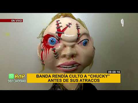 Coronel explica significado de los elementos de Chucky peruano al que delincuentes veneraban