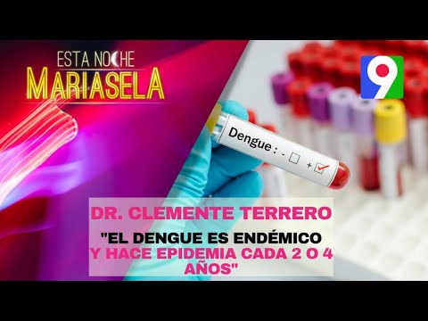 Dr.Clemente Terrero: El dengue es endémico y hace epidemia cada 2 o 4 años” | Esta Noche Mariasela