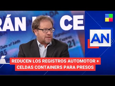 Reducen los registros automotor + Celdas containers para presos - #AméricaNoticias | PC (03/05/2024)