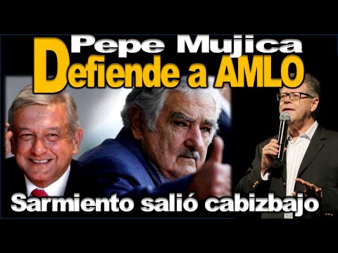 Pepe Mujica pone en su lugar al periodista Sarmiento, enalteciendo a AMLO