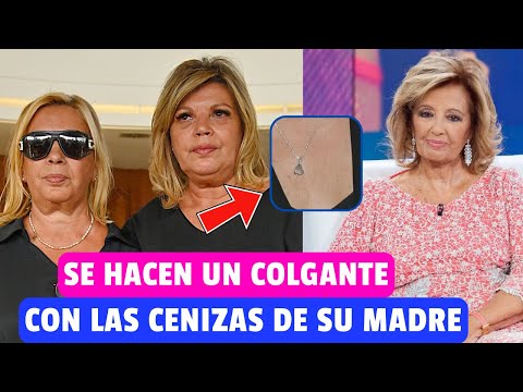 BRUTAL: Terélu y Carmen Borrego se HACEN un COLLAR con las CENIZAS de su madre MARÍA TERESA CAMPOS