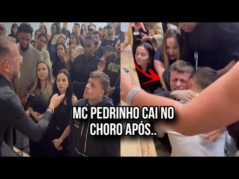 MC PEDRINHO cai no CHOR0 e EMOCIONA FÃS!