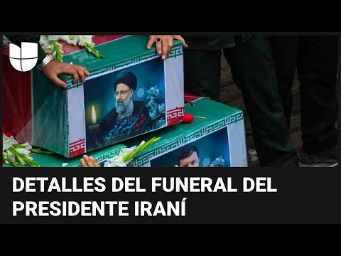 En un minuto: Inician los funerales por la muerte del presidente iraní