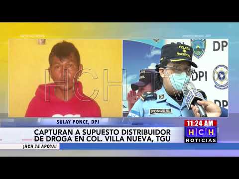 “El Chino” vendía drogas a estudiantes en col  Villa Nueva, según la Policía