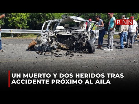 Un muerto y dos heridos tras accidente próximo al AILA