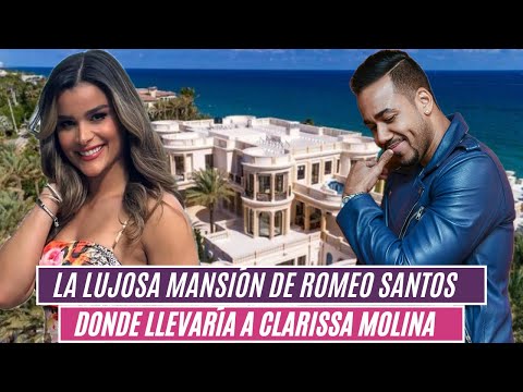 La lujosa mansión de Romeo Santos donde llevaría a Clarissa Molina