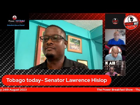 PNM Senator Lawrence Hislop talks the Air & Sea bridges. The PNM, TPP & PDP & politics in Tobago.