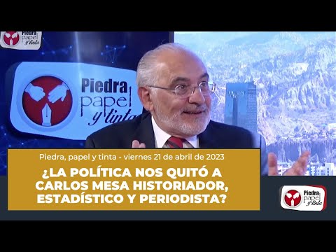 ¿La política nos quitó a Carlos Mesa historiador, estadístico y periodista?