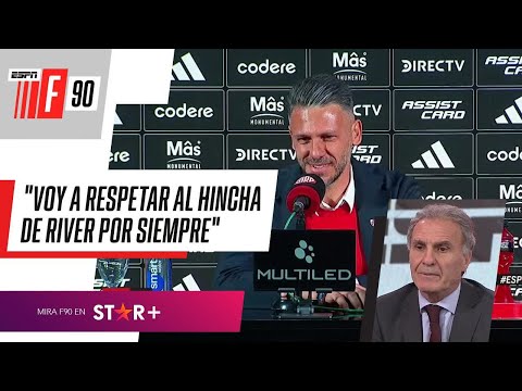 ¿EL HINCHA DE RIVER QUIERE QUE DEMICHELIS SE VAYA?: Cholo Sottile prendió fuego el debate en #F90