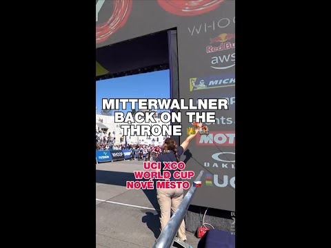 Mona Mitterwallner takes her 3rd Women Elite UCI XCO World Cup race win! 🥇