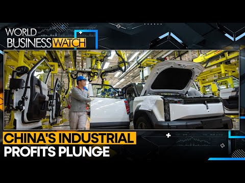 China's Industrial Profits Fall Amid Property Market Slump | World Business Watch | WION