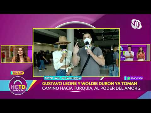 EL PODER DEL AMOR 2 | GUSTAVO LEONE Y WOLDIE DURON YA TOMAN CAMINO HACIA TURQUÍA