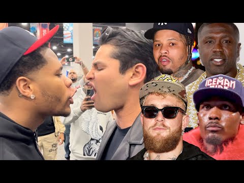 Fighters react to devin haney & ryan garcia heated confrontation: tank, charlo, paul & more