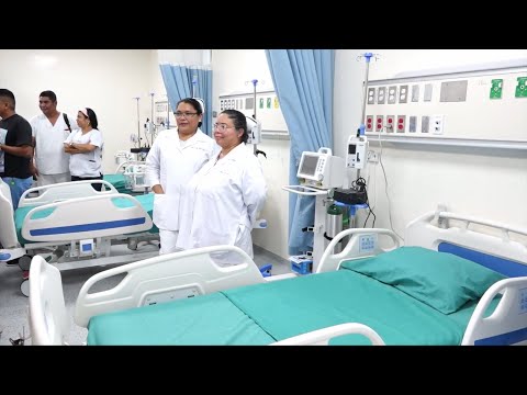 Moderna UCI: otra inversión en salud del hospital Amistad Japón Nicaragua