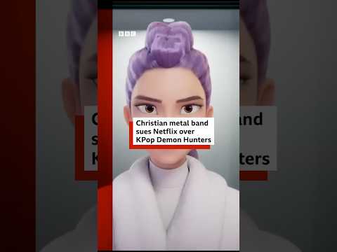 Christian metal band sues Netflix over KPop Demon Hunters. #KPopDemonHunters #Kpop #bbcnews