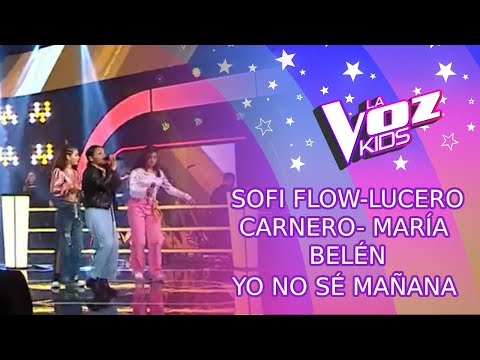 Sofi Flow, Lucero Carnero, María Belén | Batallas | Temporada 2022 | La Voz Kids