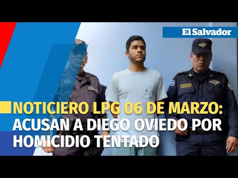 Noticiero LPG 06: de marzo Fiscalía mantiene acusación contra Diego Oviedo por homicidio tentado