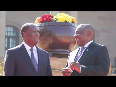 Le président ivoirien Alassane Ouattara accueilli en Afrique du Sud | AFP Images