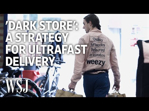 How ‘Dark Stores’ Are Speeding Up Grocery Deliveries | WSJ – Wall Street Journal (YouTube)