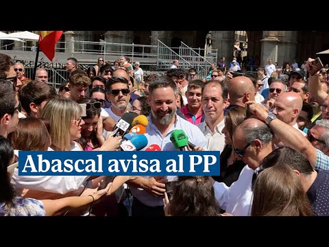 Abascal: El pacto para gobernar sin Vox en Baleares no va a servir en Murcia, Aragón o Extrenmadura