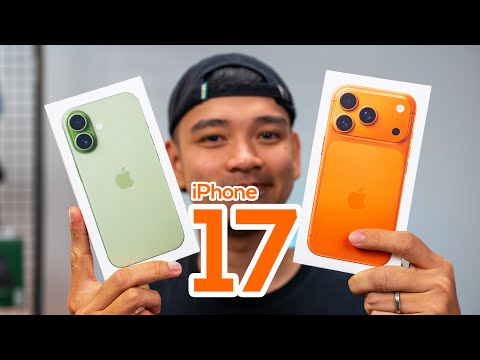 Upgrade MANTAB! UNBOXING iPhone 17 & 17 Pro!!!