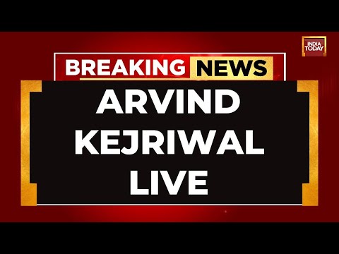 Arvind Kejriwal LIVE: Arvind Kejriwal Reaches AAP Headquarters | Arvind Kejriwal Speech LIVE